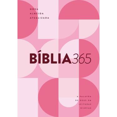 Imagem de Bíblia 365 NAA - Capa Rosa Feminina - Nova Almeida Atualizada Sortido,