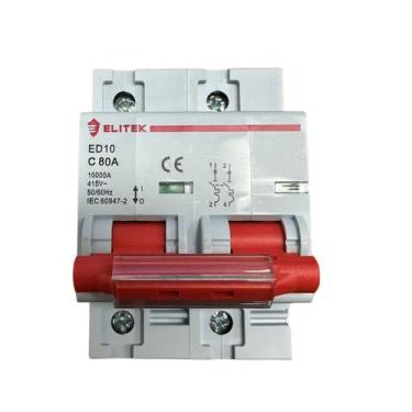 Imagem de Disjuntor Bipolar Duplo 06a, 10a, 16a,20a, 25a, 32a,40a, 50a, 63a, 70a