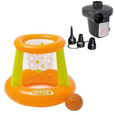 Imagem de Cesta inflável de basquete flutuante piscina infantil bola - INTEX, La