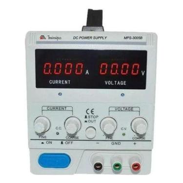 Imagem de Fonte De Alimentação Dc Regulada Digital 30v 5a Mps-3005b - Minipa