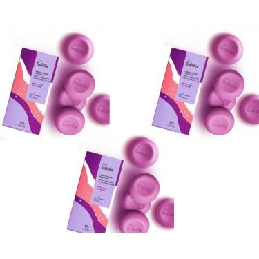 Imagem de Kit 3 caixas de sabonete Ameixa Flor de baunilha -  total 15 sabonetes