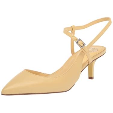 Imagem de Vince Camuto Sapato de salto feminino Riccou Kitten, Panna Cotta, 38