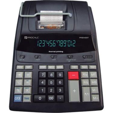 Imagem de Calculadora com Bobina Comercial Procalc PR5400T 12 digitos Impressão 