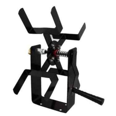 Imagem de Plews & Edelmann Carretel de mangueira de ar manual Amflo 503HR-RET, aço, 1 pacote, prata