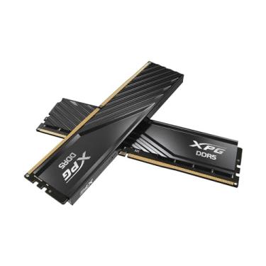 Imagem de ADATA Lancer Blade 16 GB (2 x 8 GB) memória DDR5 UDIMM, 6000 MHz, RAM para jogos, ECC, PMIC, dissipador de calor de baixo perfil, jogos, suporta Intel XMP 3.0 e AMD Expo, overclocking estável, preto