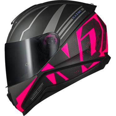Imagem de Capacete Moto Feminino Fechado Norisk Razor Full Rosa (60)