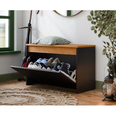 Imagem de Sapateira Charme 1 Porta Basculante Com Assento Hall De Entrada - Vari