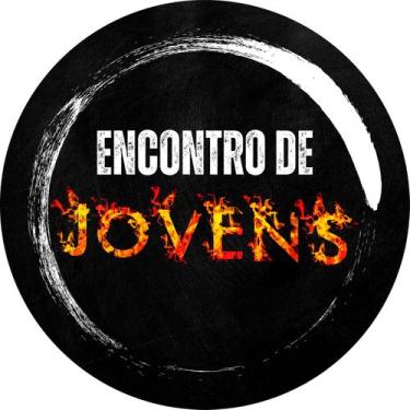 Imagem de Painel De Festa Redondo 1,50x1,50 - Encontro de Jovens Cristãos Fogo C
