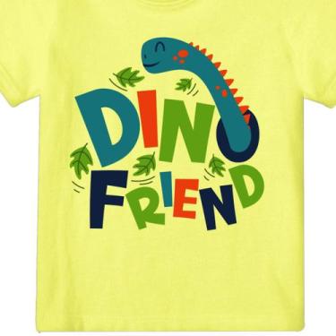 Imagem de Camiseta Dino Friend Menino 100% Algodão - Baby BB, 1