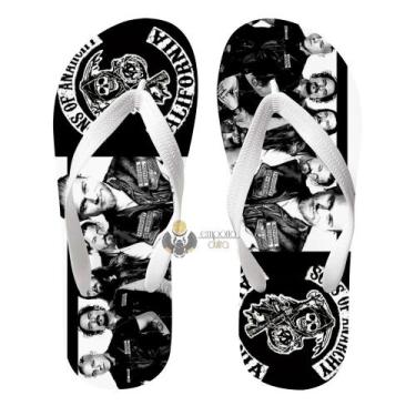 Imagem de Chinelo Sons of Anarchy - Empório Dutra, 31/32