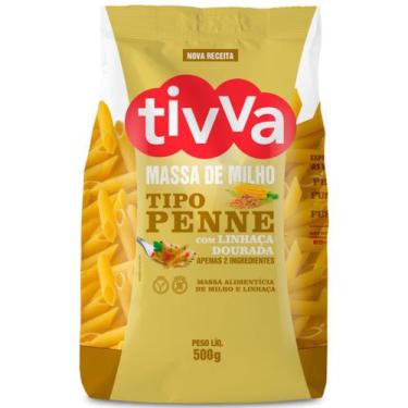 Imagem de Penne Linhaça sem Glúten 500g  Tivva - Enova