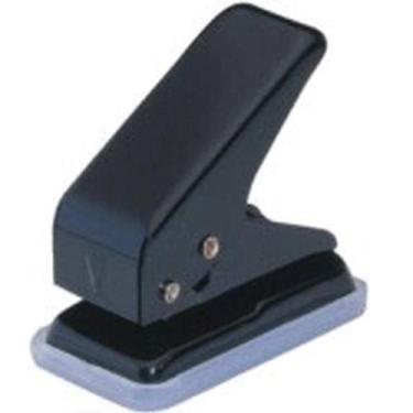 Imagem de Perfurador de Papel 1 Furo CIS 101 Metal Preto para 10 Folhas - Sertic