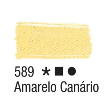 Imagem de Tinta Tecido Fosca 37ml Tons Clarinhos - Acrilex, 589 - AMARELO CANARI