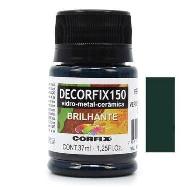Imagem de Tinta Decorfix 150 Brilhante 37ml - Metal, Vidro e Cerâmica, 373 VERDE