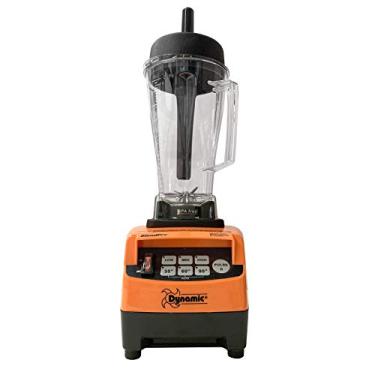 Imagem de Dynamic Mixers Bl002.1.T BlendPro 2T (TM-800) Liquidificador profissional comercial de 3 cavalos, 1,9 g, 120 volts, com controles de toque, preto e laranja