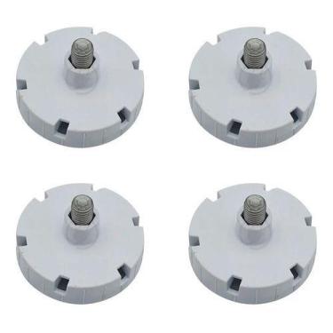 Imagem de 4 Pé Pés Geladeira Brastemp Brd36 Brd44 Brd47 Brd46 Bre51 - Valtec Sho