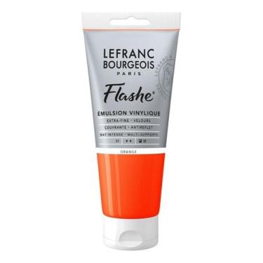 Imagem de Tinta Acrílica Flashe Lefranc 80ml S1 201 Orange - Lefranc Bourgeois