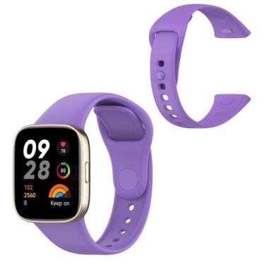 Imagem de Pulseira De Silicone Ajustável Para Xiaomi Redmi Watch 3 - Marca Compa