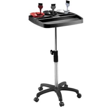 Imagem de Carrinho Multicolor P/ Coloração Tintura + Kit Tigela C/ Pinceis - Pre