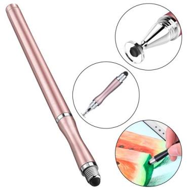 Imagem de Caneta Touch Ponta Fina Stylus Alta Precisão Universal Rose - Things N