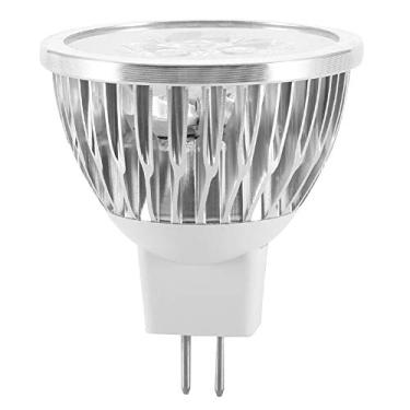 Imagem de Lâmpada LED 3W MR16 de Alumínio, Branco Quente 3000K, para Diversas Ocasiões, Fácil de Instalar e Usar, Tensão de 12V, para Casa, Restaurante, Hotel, Bar