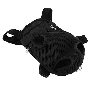 Imagem de Mochila de Peito para Animais de Estimação – Transportadora Frontal Portátil Respirável para Cães e Gatos para Caminhadas, Viagens, Aventuras de Bicicleta e Motocicleta (S)