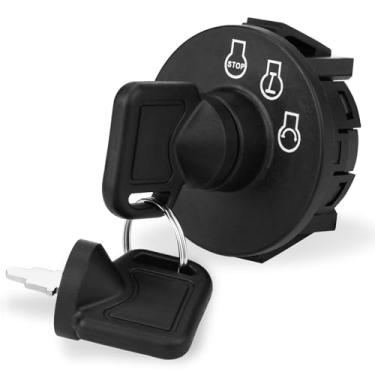 Imagem de Interruptor de ignição 3 posições com chave para cortador de grama ExMark Toro 117-2221 137-4100 Z Master Time Cutter SS ZS Series Titan Lazer Z Quest Next Lazer Z Zoro