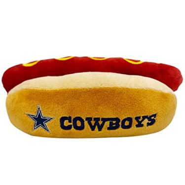Imagem de NFL Dallas Cowboys Brinquedo de pelúcia para cães e gatos - Mais fofo brinquedo de pelúcia para cães e gatos com barulho interno e lindo nome do time de futebol
