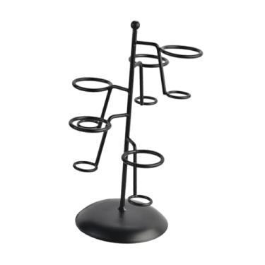 Imagem de WeiLaiKeQi Suporte de Cozimento para Casquinha de Sorvete, Suporte Multiuso Exclusivo para Fritar Francês, Cupcakes, Suprimentos para Catering, Casa E Aniversári, 5 Buracos