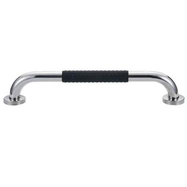 Imagem de Barra de Apoio Corrimão Inox 30cm Antiderrapante Idoso - TATUDEBOA