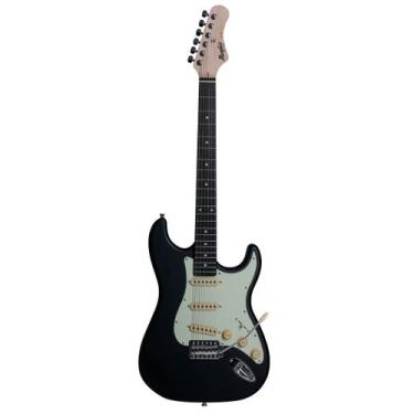 Imagem de Guitarra Strato 3s Escala Escura Escudo Awh Mg-30 Bk Memphis - TAGIMA