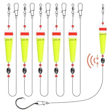 Imagem de Dovesun Boia de rolha de rolha boia com peso boia boia boia rolhas de pesca rolhas para água salgada água doce 1,230Z (35g)-5 peças