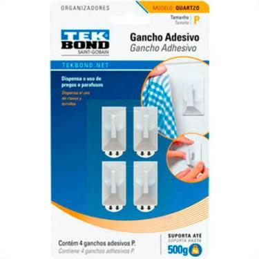 Imagem de Tek Gancho  Quartzo Branco P C/04 - TEK BOND