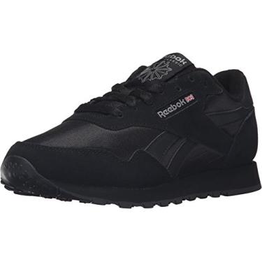 Imagem de Reebok Tênis feminino moderno de nylon royal, Preto/Preto/Carbono, 11.5