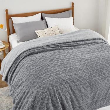 Imagem de Cobertor Sherpa Bedsure King Size - Macio e Acolhedor para o Inverno
