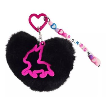 Imagem de Chaveiro Heart RB2502 - Rebecca Bonbon, Preto