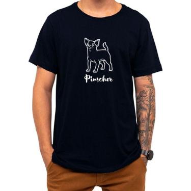 Imagem de Camiseta Pet Pinscher Cachorro Cão Raça Presente Natal Roupa