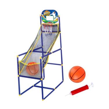 Imagem de menolana Arcade Basketball Game Game Set Basketball Hoop e Balls Fáceis de montar de Treinamento Play Esportes ao ar livre para adolescentes meninos, com 2 Bolas