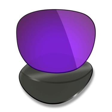 Imagem de Mryok Lentes de reposição polarizadas compatíveis com Ray-Ban RB4140 49 mm - Roxo plasma