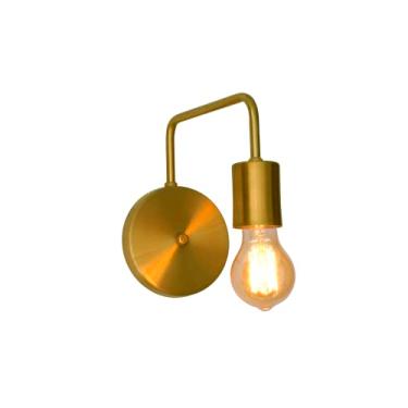 Imagem de ARANDELA ARAMADA SINGLE ONE - DOURADA