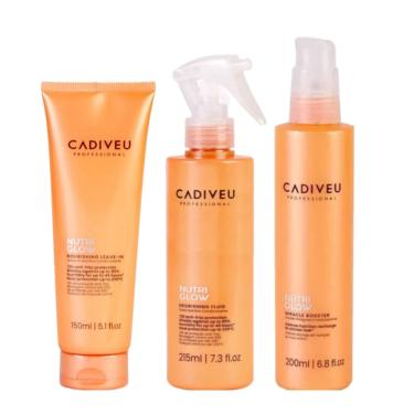 Imagem de Kit Cadiveu Nutri Glow Leave-in150ml + Leave-in215ml + Booster