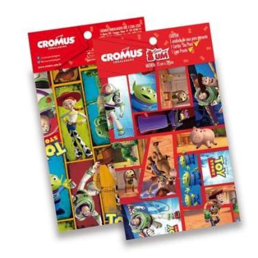 Imagem de Saco para Presente Toy Story 30 x 44 cm Cromus Papel Laminado