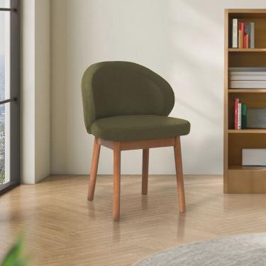 Imagem de Cadeira Estofada Jambu Cabecasa Madeiramadeira