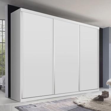 Imagem de Guarda Roupa Casal Premium Pearl 242cm 3 Portas 4 Gavetas Espresso Móveis