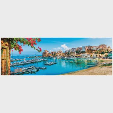 Imagem de Puzzle 1500 peças Panorama Castellammare del Golfo