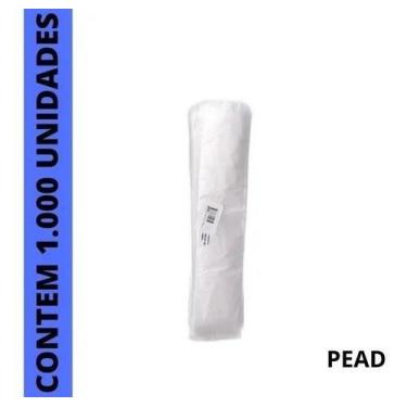 Imagem de 4000u Saquinho 6x23 Saco Plastico P/ Talher Geladinho Sacole - Mplasti