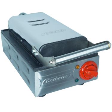 Imagem de Crepeira Elétrica Profissional Teflon Antiaderente 6 Crepes Suiço Industrial Cotherm Inox