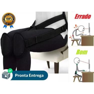 Imagem de Corretor Cintura Postura Lombar Anti Corcunda 20X20X5cm - shop mix