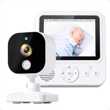 Imagem de Babá Eletrônica Wi-fi Visão Noturna 300 Metros com Microfone