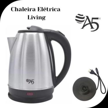 Imagem de Chaleira Elétrica 1,8L Aco Inoxidavel 127V  A5 Living - A5 Importadora
